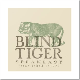 Blind Tiger Speakeasy Posters and Art